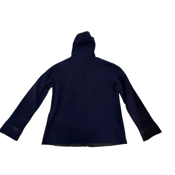 Ralph Lauren 78% wool soft jacket w hood classic gently used winter sz MP - Picture 9 of 12